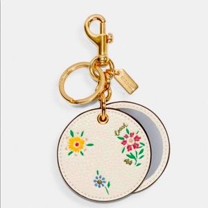 COACH Mirror Bag Charm Keychain